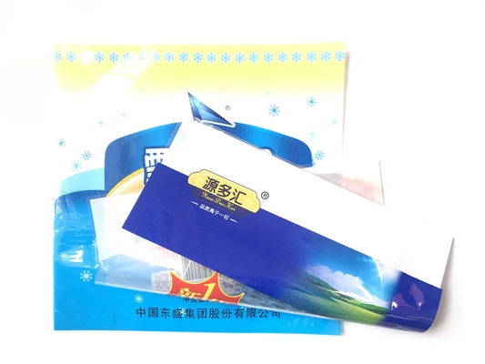 Resealable Zipper 3 Side Seal Pouch 100-300mic For Tea And Coffee Packaging